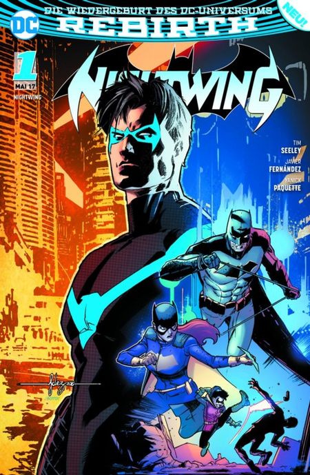 Nightwing (Rebirth) 1: Besser als Batman - Das Cover