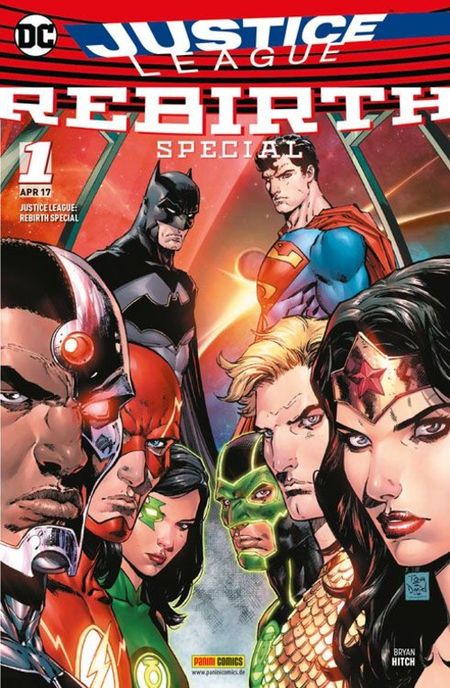  Justice League (Rebirth) 1: Special - Das Cover