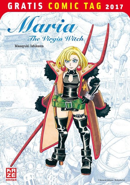 Maria The Virgin Witch - Gratis Comic Tag 2017 - Das Cover