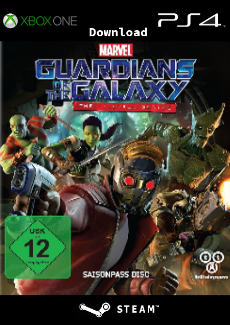 Guardians of the Galaxy - The Telltale Series Episode 1: Tangled up in Blue - Der Packshot