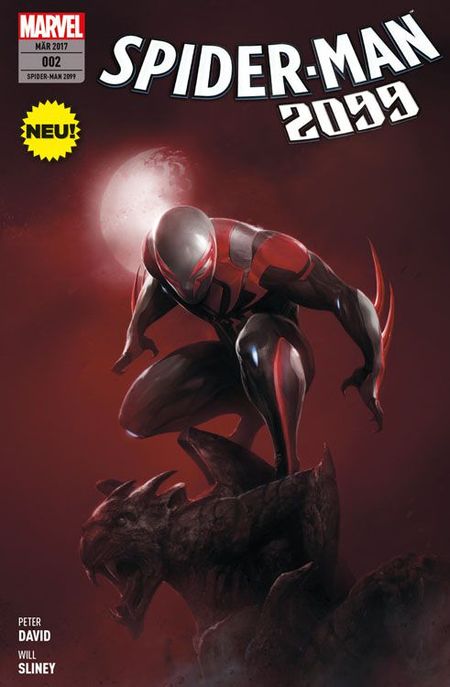 Spider-Man 2099 2: Neue Götter - Das Cover