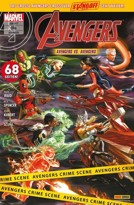 Avengers 6 - Das Cover