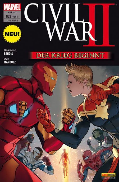 Civil War II 2 - Das Cover