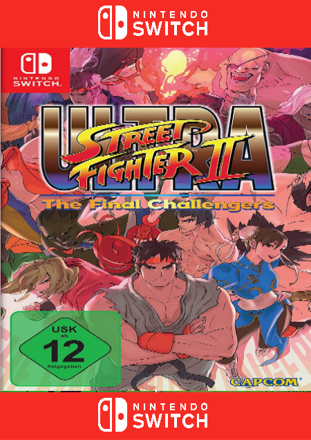 Ultra Street Fighter II: The Final Challengers - Der Packshot