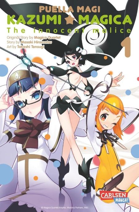 Puella Magi Kazumi Magica 1 - Das Cover
