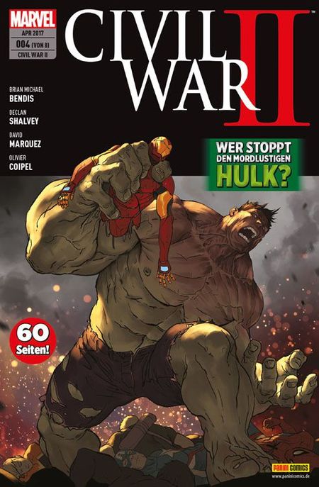 Civil War II 4 - Das Cover