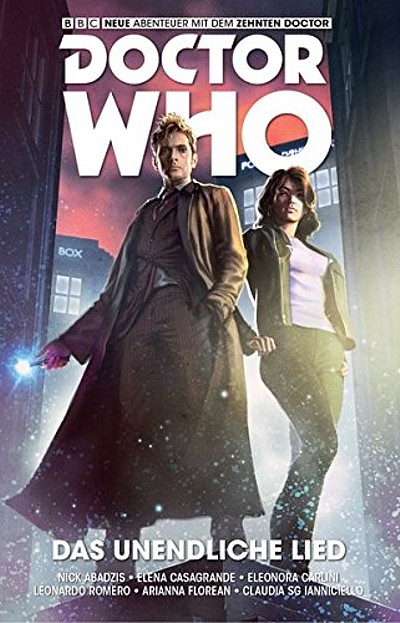  Doctor Who: Der zehnte Doctor 4: Das unendliche Lied - Das Cover