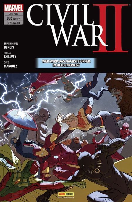 Civil War II 6 - Das Cover