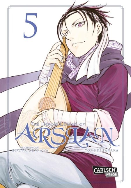 The heroic Legend of Arslan 5 - Das Cover
