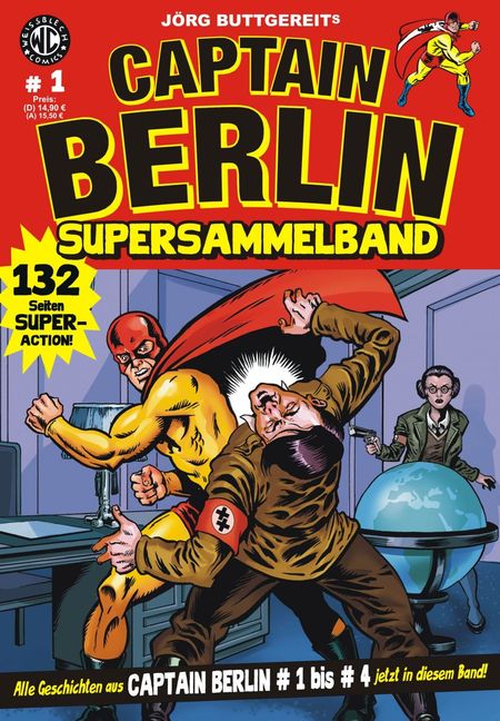 Captain Berlin Sammelband 1 - Das Cover