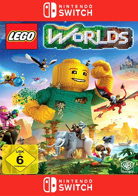 LEGO Worlds Switch Edition - Der Packshot