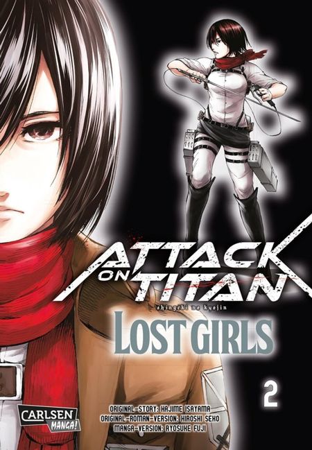 Attack on Titan - Lost Girls 2 - Das Cover