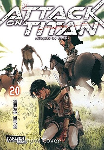 Attack on Titan 20 - Das Cover
