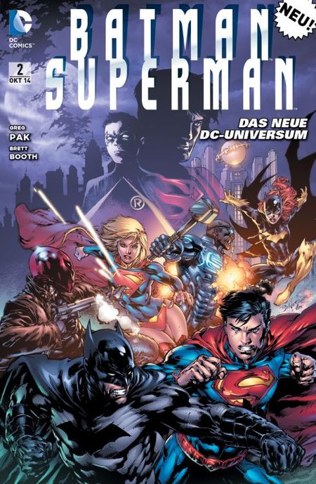 Batman/Superman 2: Monguls Todesspiel - Das Cover