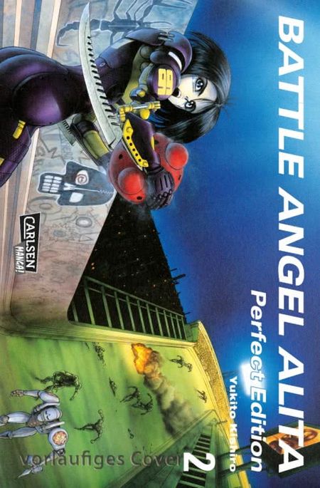 Battle Angel Alita Perfect Edition 2 - Das Cover