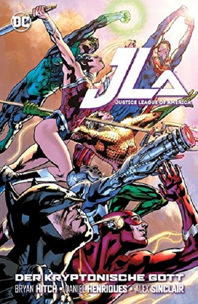 Justice League of America: Der kryptonische Gott - Das Cover