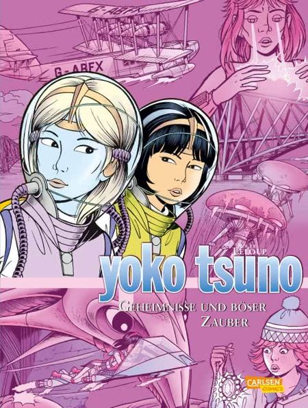 Yoko Tsuno Sammelband 9: Geheimnisse und böser Zauber - Das Cover