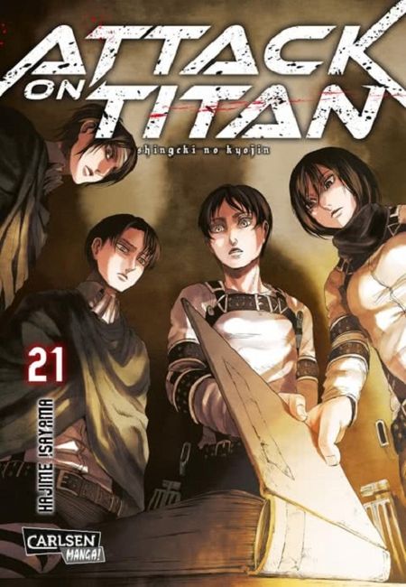 Attack on Titan 21 - Das Cover