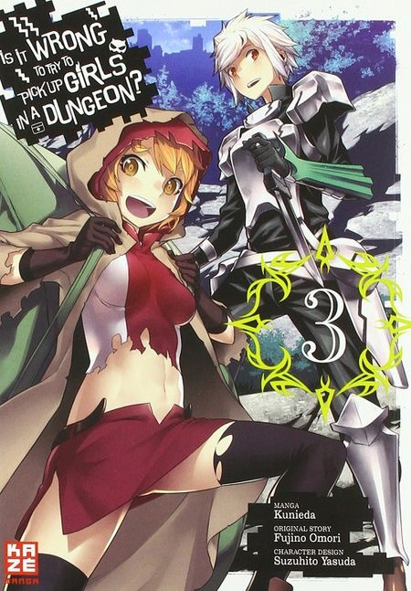 Is it wrong to try to pick up Girls in a Dungeon? 3 - Das Cover