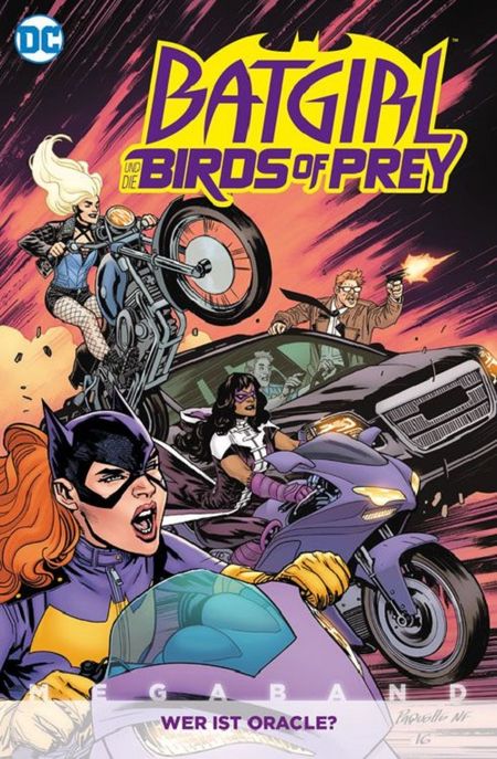 Batgirl – Birds of Prey Megaband 1: Wer ist Oracle?  - Das Cover