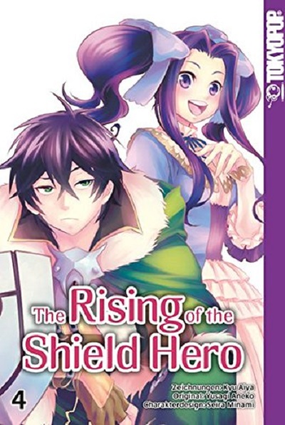 The Rising of the Shield Hero 4 - Das Cover