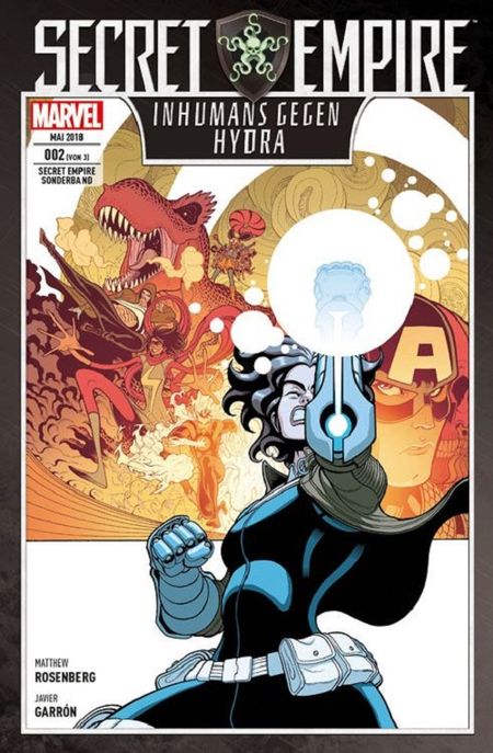  Secret Empire Sonderband 2: Inhumans gegen Hydra - Das Cover