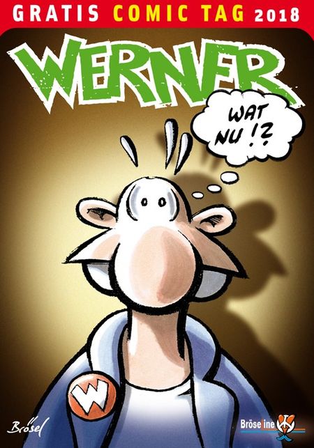 Werner - Gratis Comic Tag 2018 - Das Cover