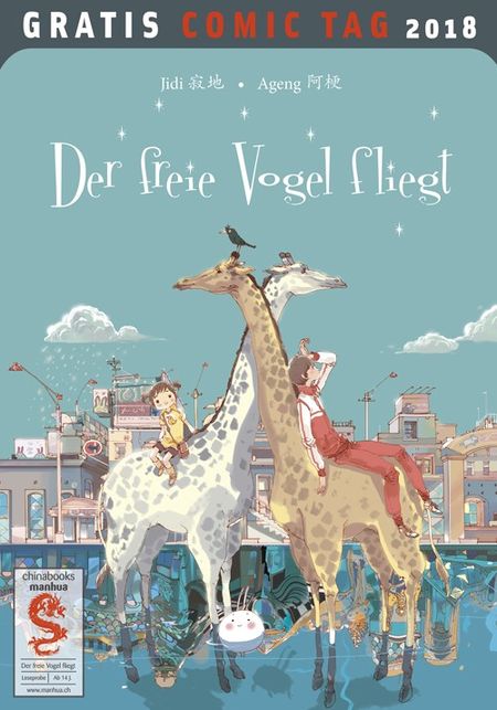 Der freie Vogel fliegt - Gratis Comic Tag 2018 - Das Cover