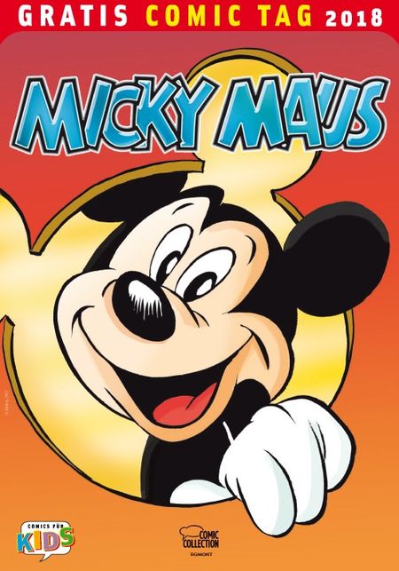 Micky Maus - Gratis Comic Tag 2018 - Das Cover