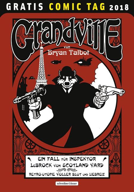 Grandville - Gratis Comic Tag 2018 - Das Cover