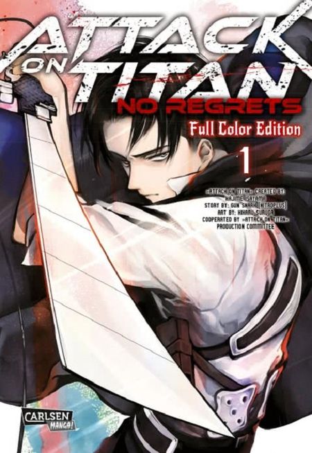Attack on Titan – No Regrets: Full Color Edition 1 - Das Cover