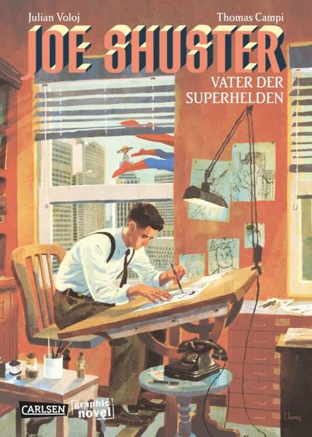 Joe Shuster: Vater der Superhelden - Das Cover