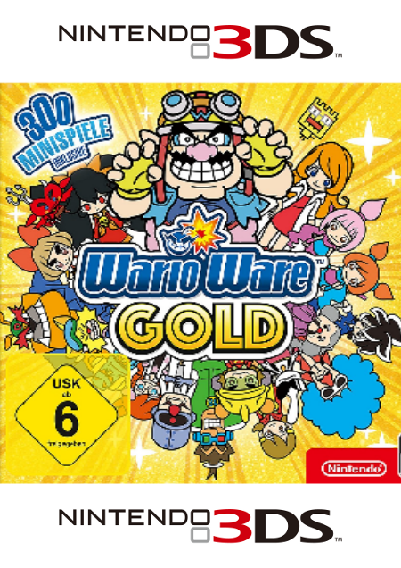 WarioWare Gold - Der Packshot