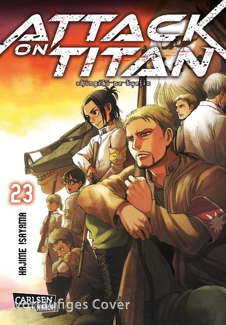 Attack on Titan 23 - Das Cover