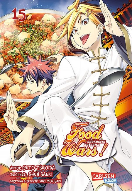 Food Wars! - Shokugeki no Soma 15 - Das Cover