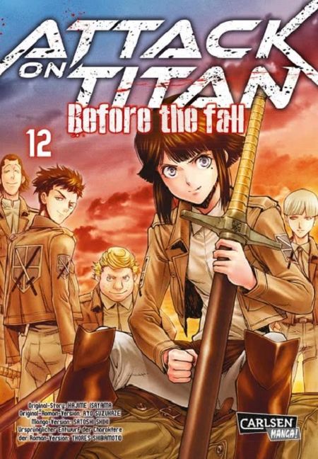 Attack on Titan – Before the Fall  12 - Das Cover