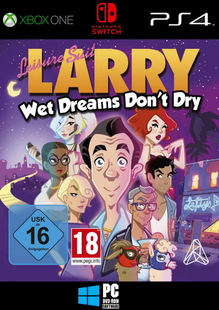 Leisure Suit Larry: Wet Dreams Don't Dry - Der Packshot