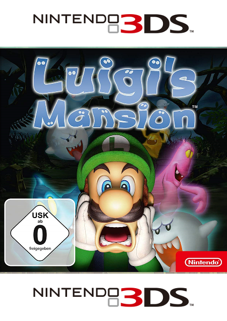 Luigi's Mansion 3DS - Der Packshot