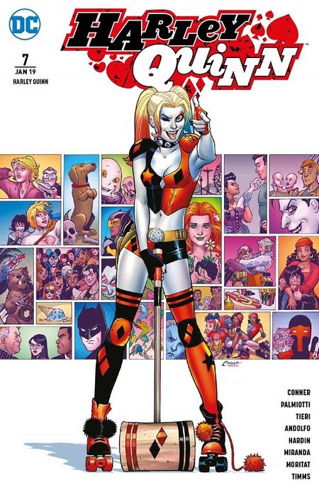 Harley Quinn (Rebirth) 7: Invasion aus Gotham City  - Das Cover