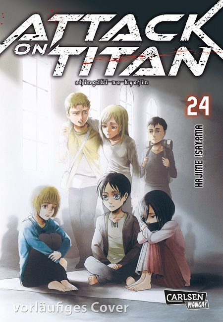 Attack on Titan 24 - Das Cover