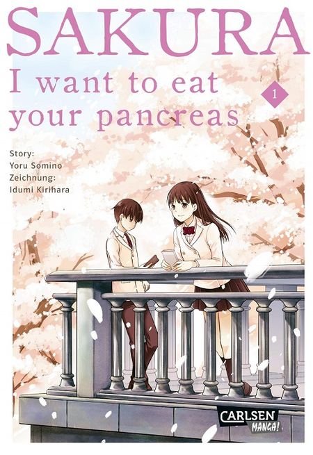 Sakura – I Want to eat your pancreas  1 - Das Cover