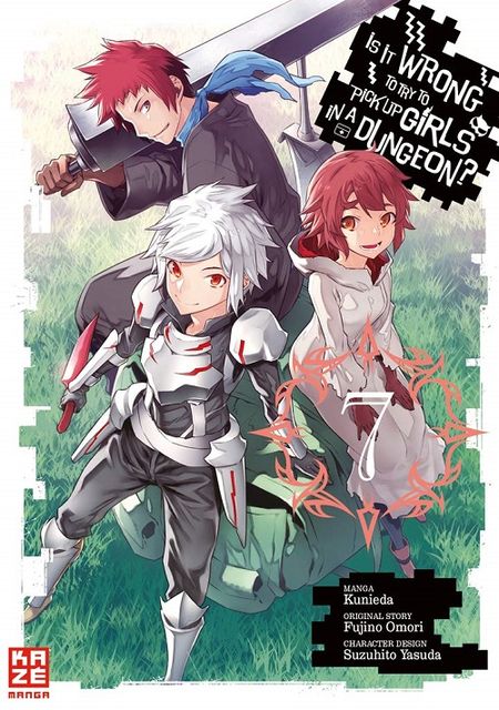 Is it wrong to try to pick up Girls in a Dungeon? 7 - Das Cover