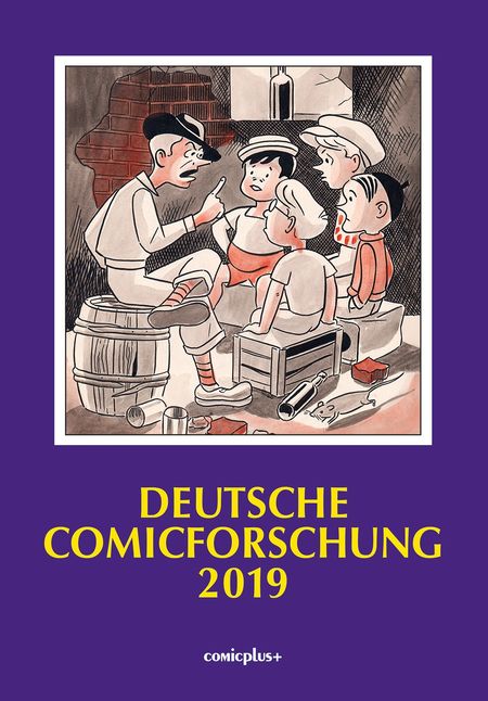Deutsche Comicforschung 2019 - Das Cover