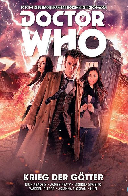 Doctor Who – Der zehnte Doktor 7: Krieg der Götter - Das Cover