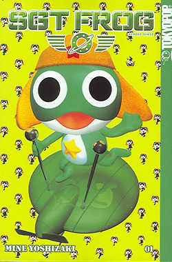 Sgt  Frog 1 - Das Cover
