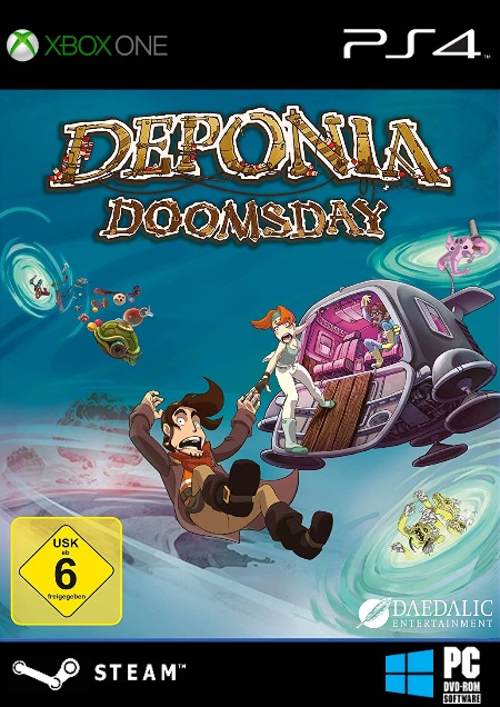 Deponia Doomsday (Konsolen) - Der Packshot