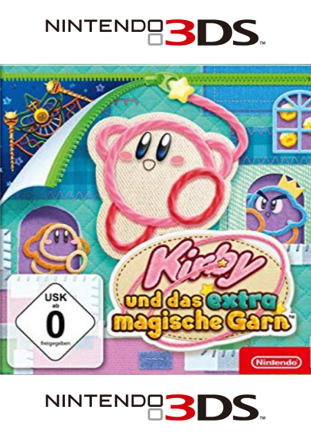 Kirby und das extra Magische Garn - Der Packshot