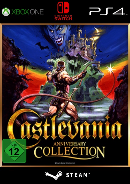 Castlevania Anniversary Collection - Der Packshot