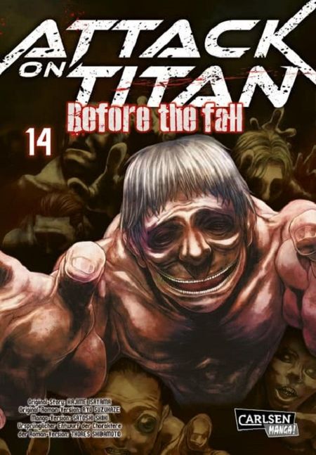 Attack on Titan – Before the Fall 14 - Das Cover