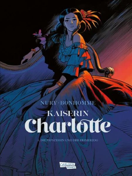 Kaiserin Charlotte 1: Die Prinzessin und der Erzherzog - Das Cover